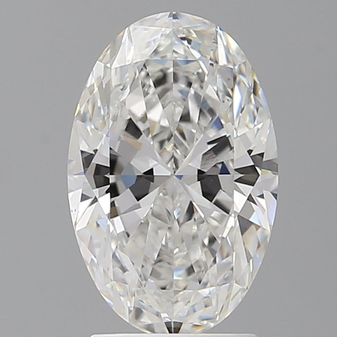 2.58 Carat Oval Shaped, Ideal Cut, E Color, VS1 Clarity, IGI Certified Lab Grown Diamond