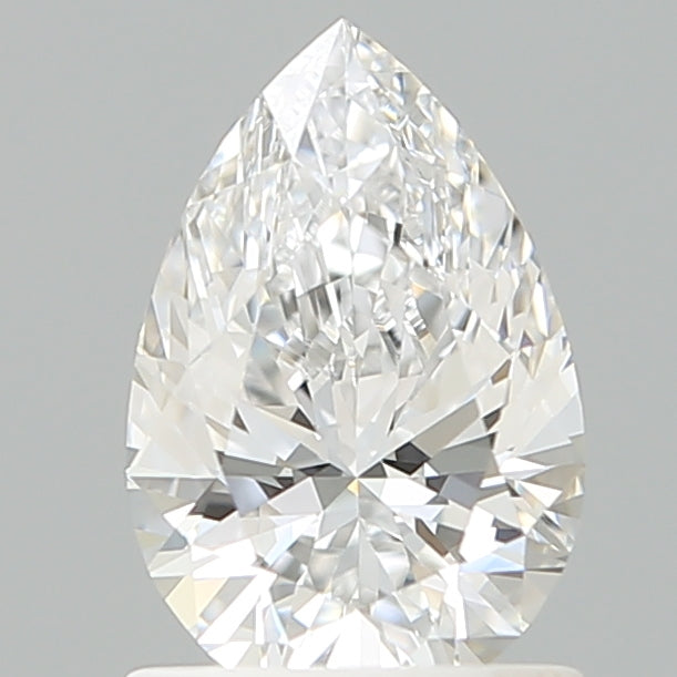 1.06 Carat Pear Shaped, Ideal Cut, D Color, VVS1 Clarity, IGI Certified Lab Grown Diamond