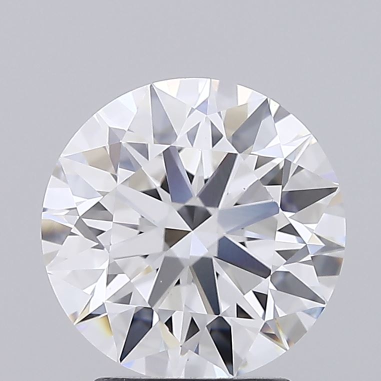 2.84 Carat Round Shaped, Ideal Cut, E Color, VVS2 Clarity, IGI Certified Lab Grown Diamond