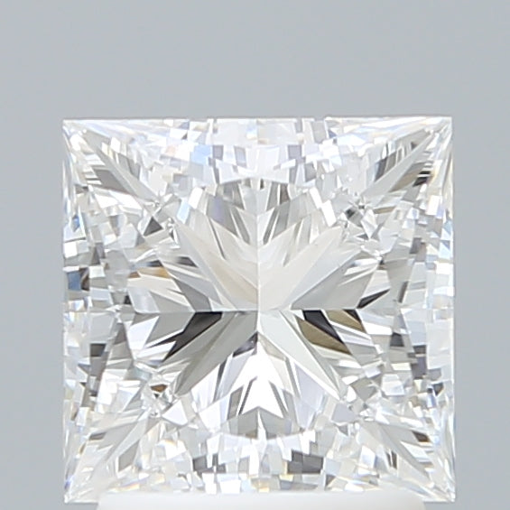2.18 Carat Princess Shaped, Ideal Cut, D Color, VVS2 Clarity, IGI Certified Lab Grown Diamond