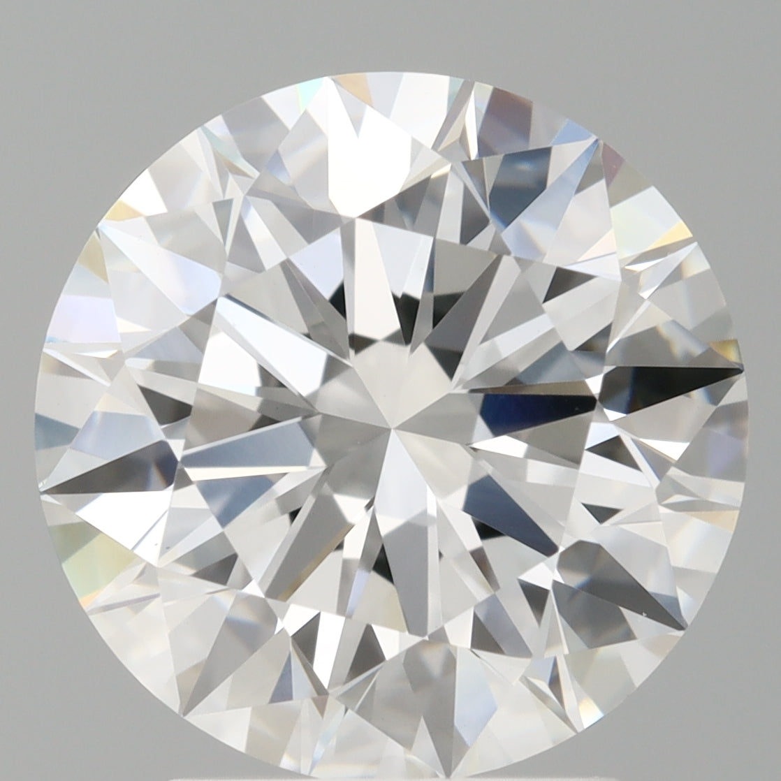 3.03 Carat Round Shaped, Ideal Cut, E Color, VVS2 Clarity, IGI Certified Lab Grown Diamond