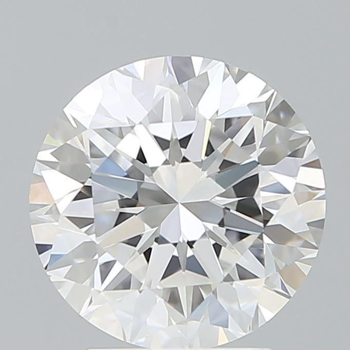 3.26 Carat Round Shaped, Excellent Cut, D Color, VVS2 Clarity, IGI Certified Lab Grown Diamond