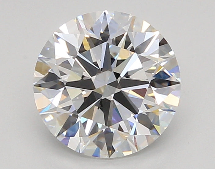 2.03 Carat Round Shaped, Ideal Cut, E Color, VVS2 Clarity, IGI Certified Lab Grown Diamond