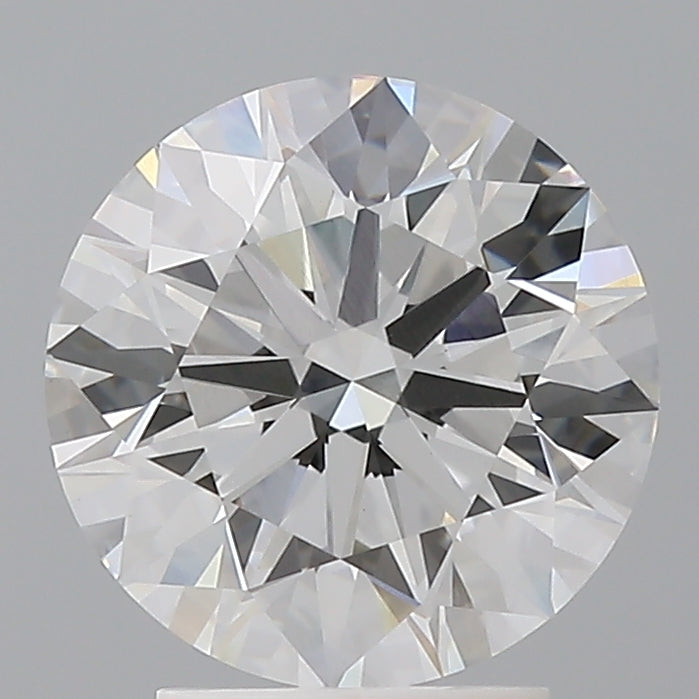 3.10 Carat Round Shaped, Ideal Cut, F Color, VVS2 Clarity, IGI Certified Lab Grown Diamond