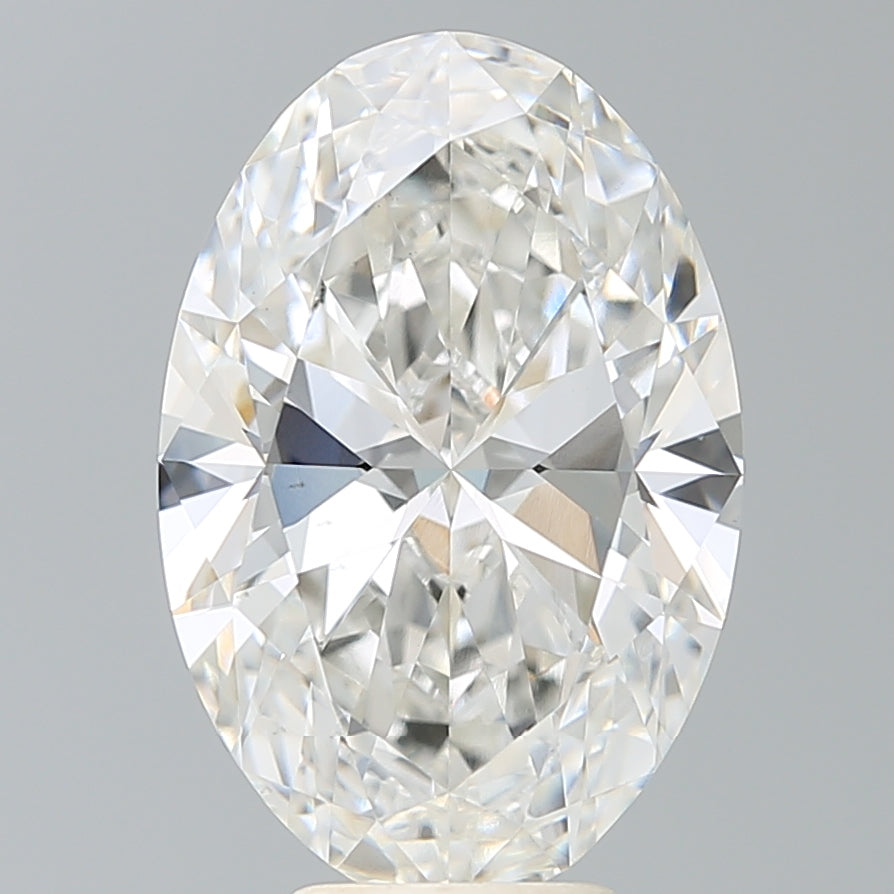 6.14 Carat Oval Shaped, Ideal Cut, G Color, VS1 Clarity, IGI Certified Lab Grown Diamond