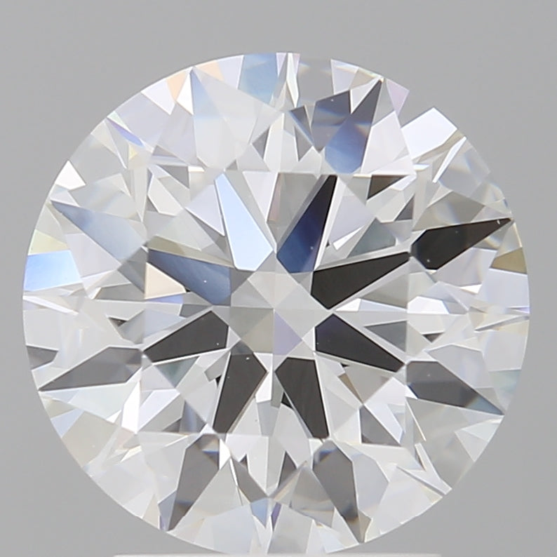 3.02 Carat Round Shaped, Ideal Cut, E Color, VVS2 Clarity, IGI Certified Lab Grown Diamond