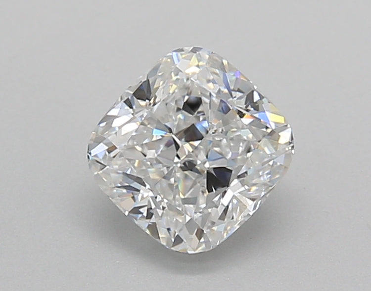 1.01 Carat Cushion Shaped, Very Good Cut, D Color, VVS2 Clarity, IGI Certified Lab Grown Diamond