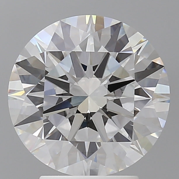 3.54 Carat Round Shaped, Excellent Cut, E Color, VVS2 Clarity, IGI Certified Lab Grown Diamond