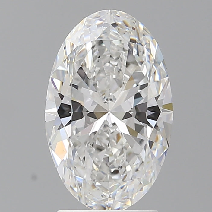 2.60 Carat Oval Shaped, Ideal Cut, E Color, VS1 Clarity, IGI Certified Lab Grown Diamond