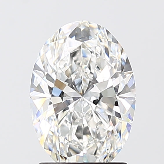 1.60 Carat Oval Shaped, Ideal Cut, E Color, VVS2 Clarity, IGI Certified Lab Grown Diamond