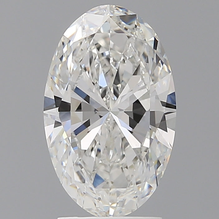 2.60 Carat Oval Shaped, Ideal Cut, E Color, VVS2 Clarity, IGI Certified Lab Grown Diamond