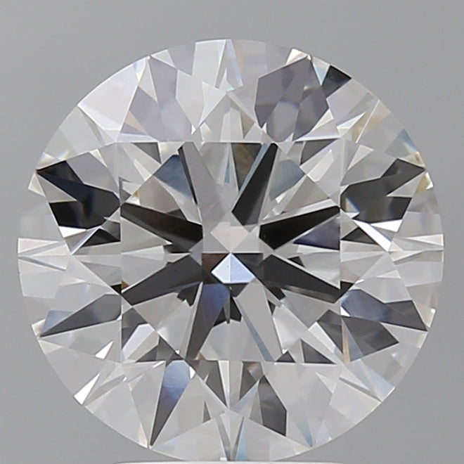 4.58 Carat Round Shaped, Ideal Cut, E Color, VVS2 Clarity, IGI Certified Lab Grown Diamond