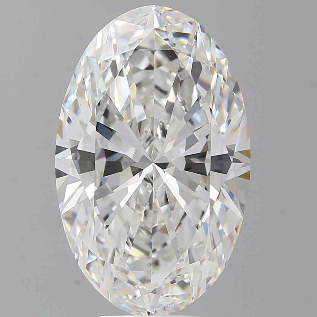 9.57 Carat Oval Shaped, Ideal Cut, E Color, VVS2 Clarity, IGI Certified Lab Grown Diamond