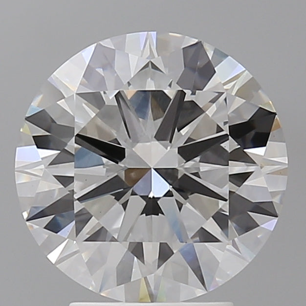 3.52 Carat Round Shaped, Excellent Cut, E Color, VS1 Clarity, IGI Certified Lab Grown Diamond
