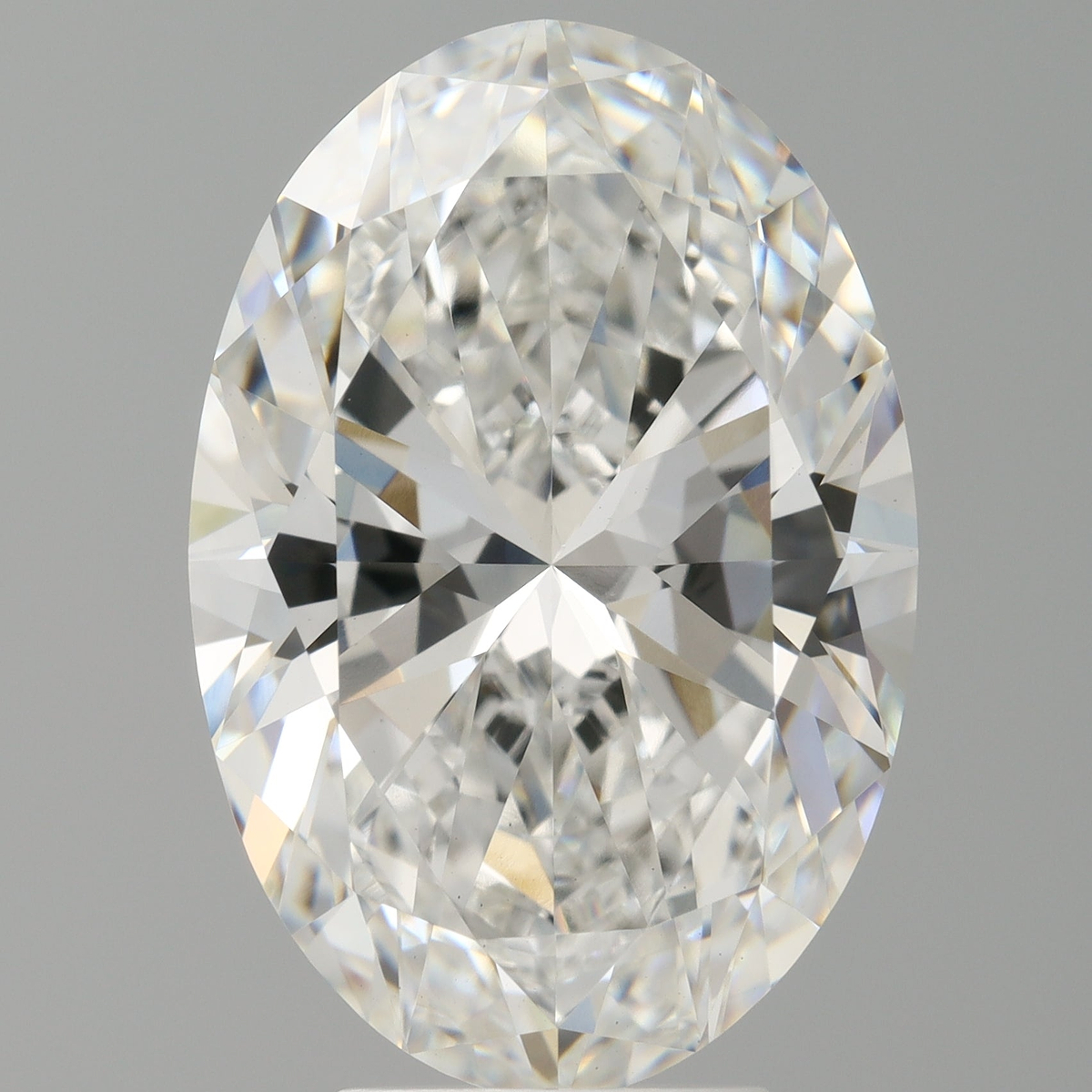 6.03 Carat Oval Shaped, Ideal Cut, F Color, VVS2 Clarity, IGI Certified Lab Grown Diamond