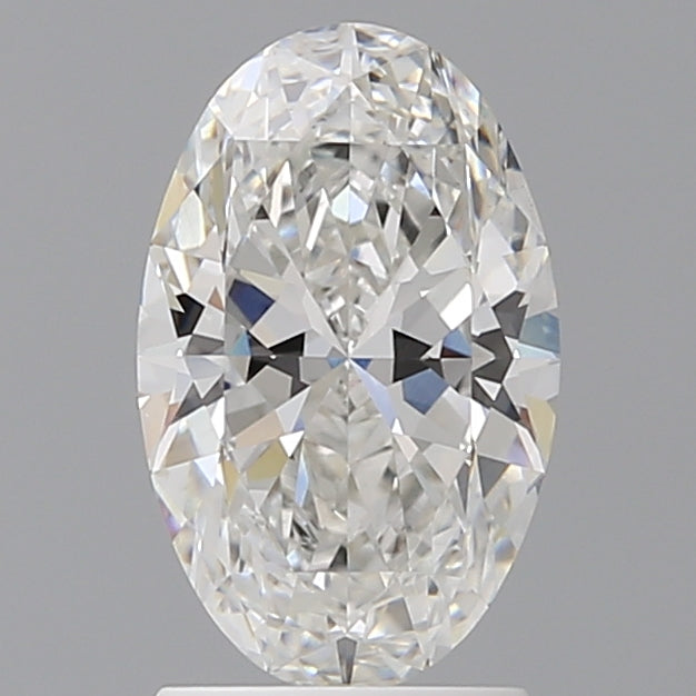 2.00 Carat Oval Shaped, Ideal Cut, F Color, VS1 Clarity, IGI Certified Lab Grown Diamond