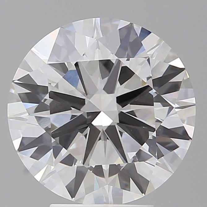 4.52 Carat Round Shaped, Ideal Cut, F Color, VVS2 Clarity, IGI Certified Lab Grown Diamond