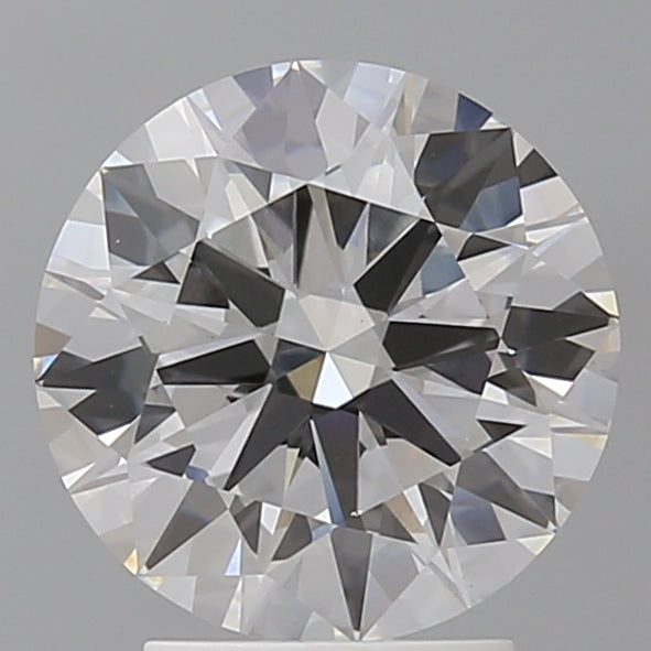 3.00 Carat Round Shaped, Excellent Cut, E Color, VVS2 Clarity, IGI Certified Lab Grown Diamond