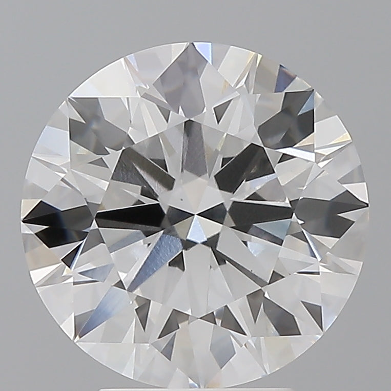 4.08 Carat Round Shaped, Ideal Cut, E Color, VVS2 Clarity, IGI Certified Lab Grown Diamond