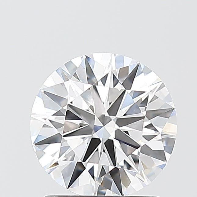1.43 Carat Round Shaped, Ideal Cut, D Color, VVS2 Clarity, IGI Certified Lab Grown Diamond