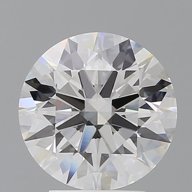 3.54 Carat Round Shaped, Ideal Cut, E Color, VVS2 Clarity, IGI Certified Lab Grown Diamond