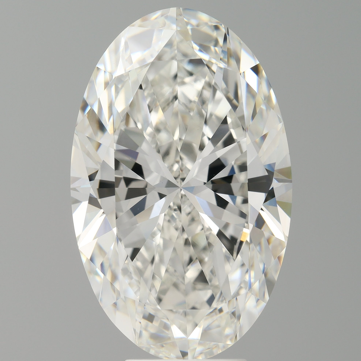 8.03 Carat Oval Shaped, Ideal Cut, F Color, VVS2 Clarity, IGI Certified Lab Grown Diamond