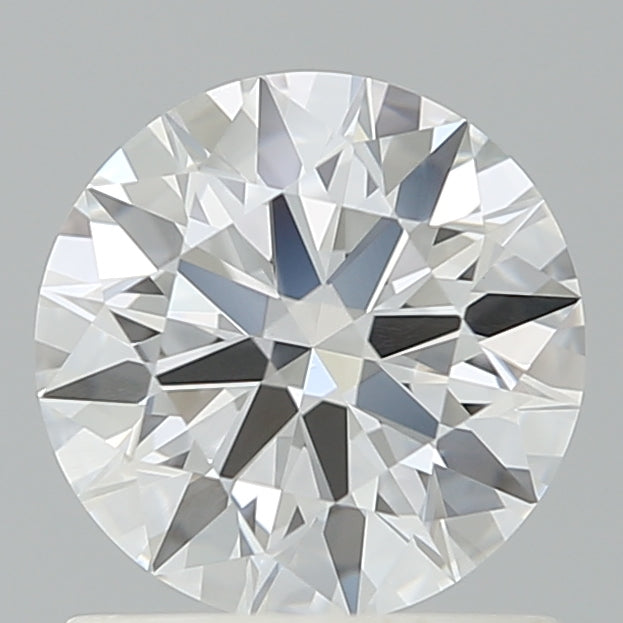 1.09 Carat Round Shaped, Ideal Cut, D Color, VS2 Clarity, IGI Certified Lab Grown Diamond