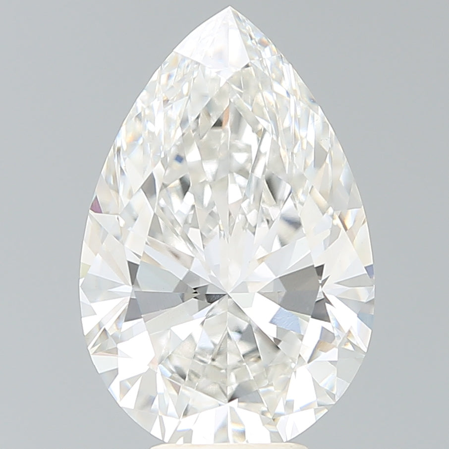 6.60 Carat Pear Shaped, Very Good Cut, G Color, VS1 Clarity, IGI Certified Lab Grown Diamond