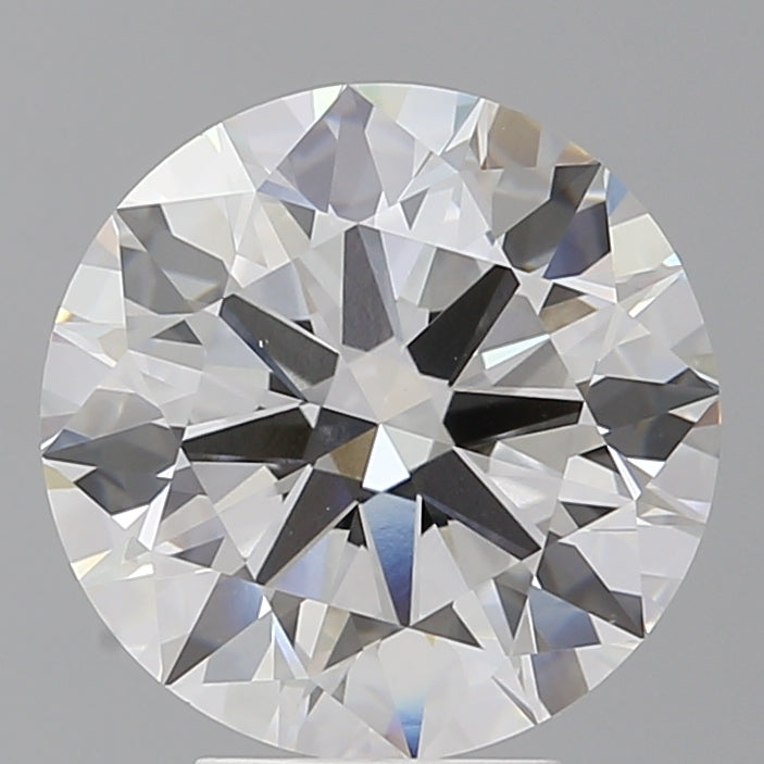 5.06 Carat Round Shaped, Ideal Cut, F Color, VVS2 Clarity, IGI Certified Lab Grown Diamond