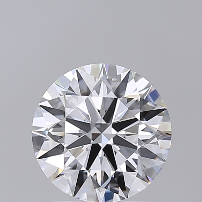 1.52 Carat Round Shaped, Ideal Cut, D Color, VVS2 Clarity, IGI Certified Lab Grown Diamond