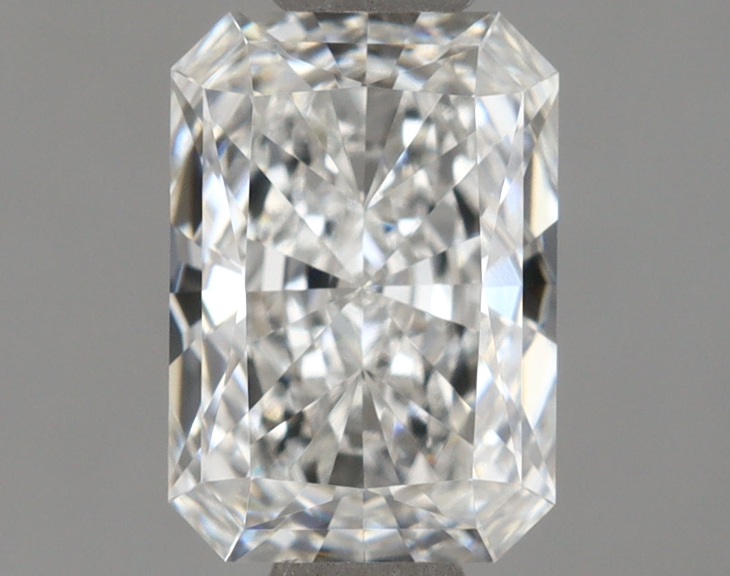 1.21 Carat Radiant Shaped, Ideal Cut, E Color, VVS1 Clarity, IGI Certified Lab Grown Diamond
