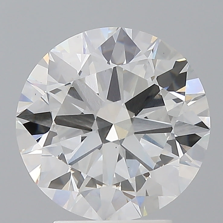 3.51 Carat Round Shaped, Excellent Cut, F Color, VS1 Clarity, IGI Certified Lab Grown Diamond