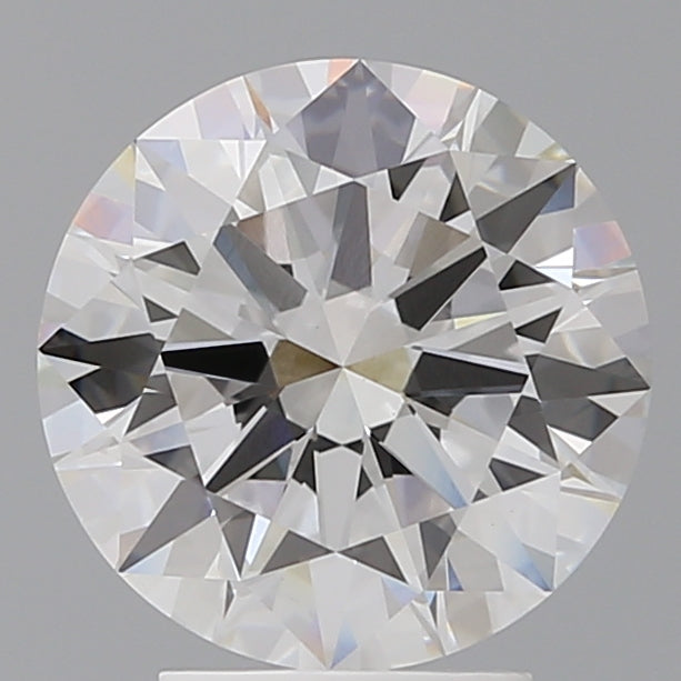 3.51 Carat Round Shaped, Ideal Cut, F Color, VVS2 Clarity, IGI Certified Lab Grown Diamond