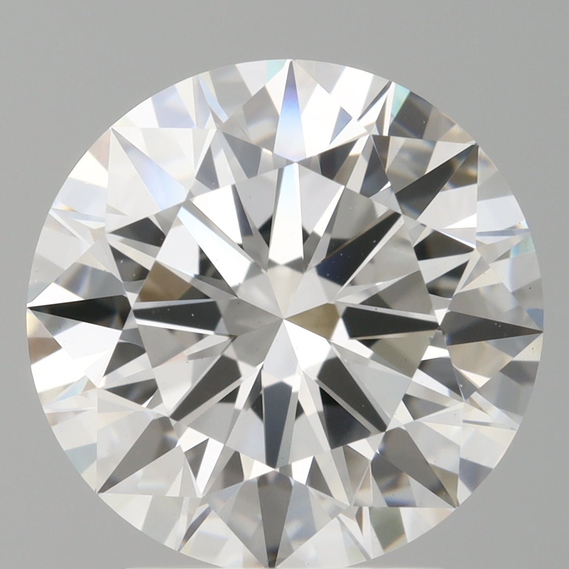 3.04 Carat Round Shaped, Ideal Cut, E Color, VVS2 Clarity, IGI Certified Lab Grown Diamond