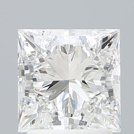 2.21 Carat Princess Shaped, Ideal Cut, E Color, VVS2 Clarity, IGI Certified Lab Grown Diamond