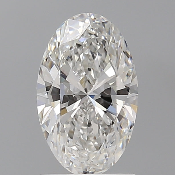 1.58 Carat Oval Shaped, Ideal Cut, E Color, VS1 Clarity, IGI Certified Lab Grown Diamond