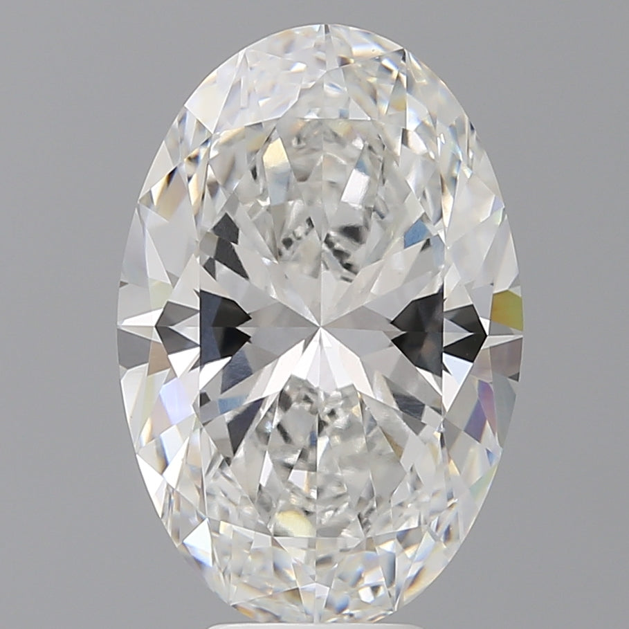 6.57 Carat Oval Shaped, Ideal Cut, E Color, VS1 Clarity, IGI Certified Lab Grown Diamond