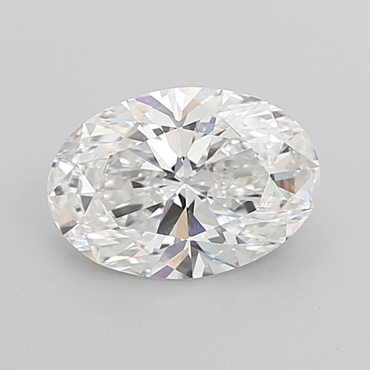 5.05 Carat Oval Shaped, Ideal Cut, E Color, VVS2 Clarity, IGI Certified Lab Grown Diamond