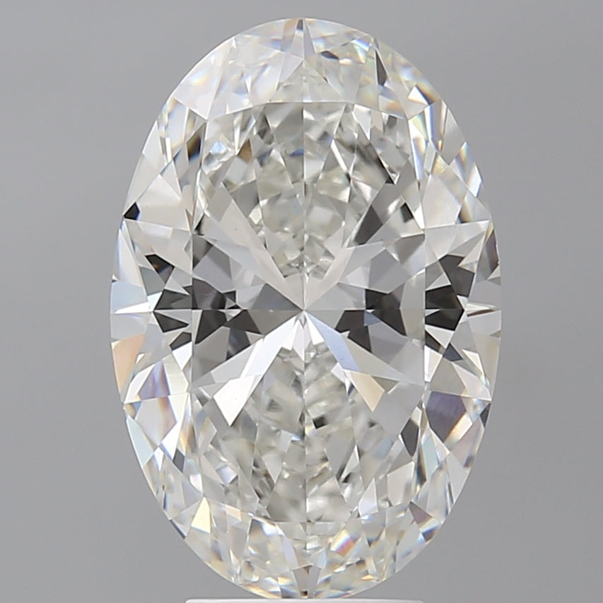 5.57 Carat Oval Shaped, Ideal Cut, F Color, VVS2 Clarity, IGI Certified Lab Grown Diamond