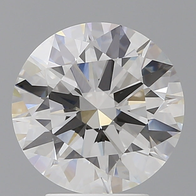 3.54 Carat Round Shaped, Ideal Cut, F Color, VVS2 Clarity, IGI Certified Lab Grown Diamond