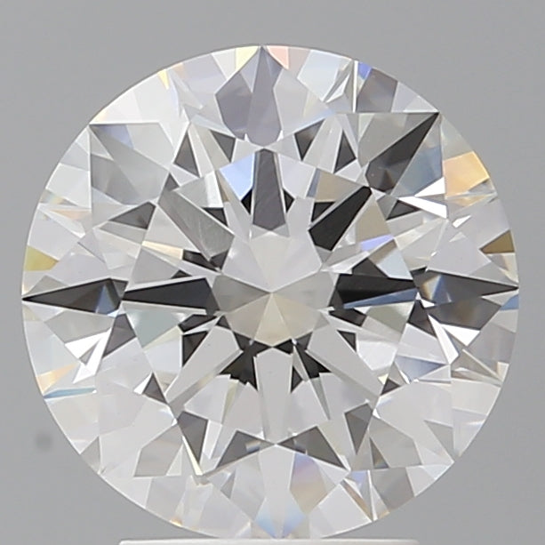 3.59 Carat Round Shaped, Ideal Cut, F Color, VVS2 Clarity, IGI Certified Lab Grown Diamond