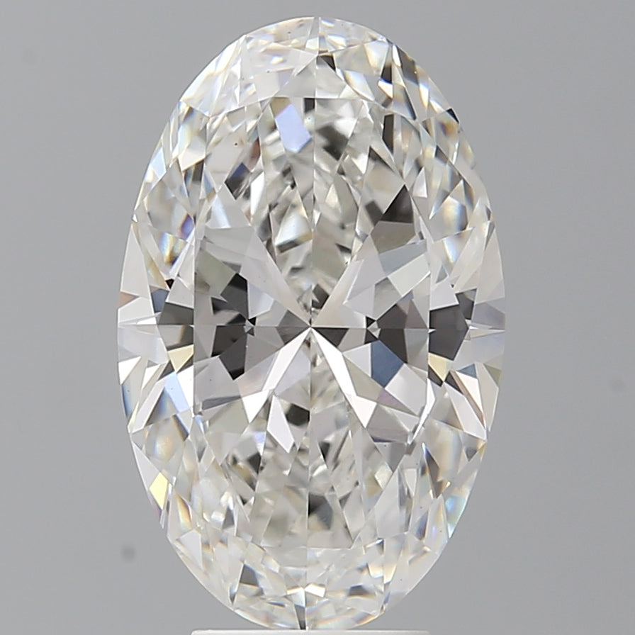 5.51 Carat Oval Shaped, Ideal Cut, F Color, VS1 Clarity, IGI Certified Lab Grown Diamond