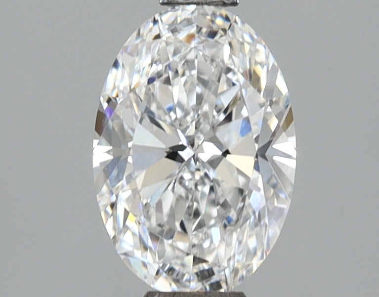 1.09 Carat Oval Shaped, Ideal Cut, D Color, VVS2 Clarity, IGI Certified Lab Grown Diamond