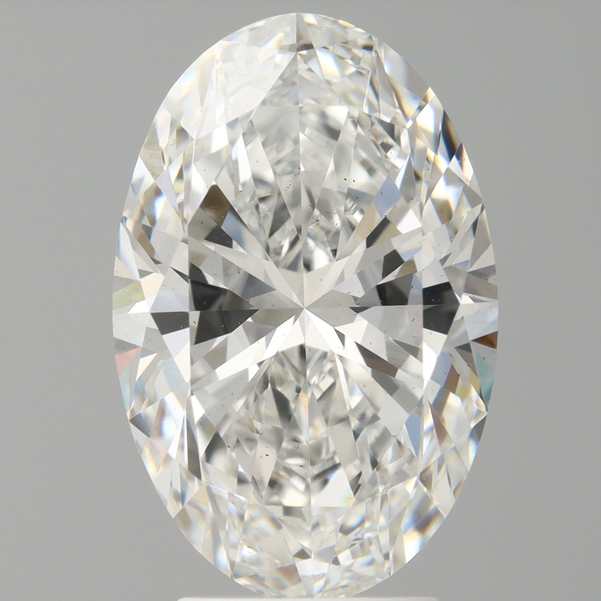 4.09 Carat Oval Shaped, Ideal Cut, E Color, VS2 Clarity, IGI Certified Lab Grown Diamond