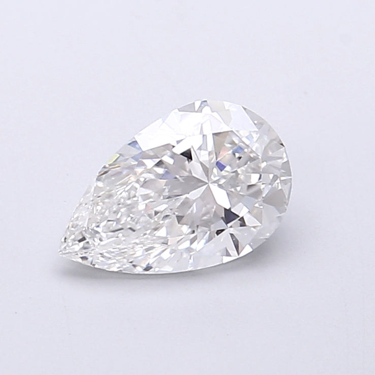 1.00 Carat Pear Shaped, Very Good Cut, D Color, VS1 Clarity, IGI Certified Lab Grown Diamond