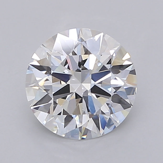 1.52 Carat Round Shaped, Ideal Cut, D Color, VVS2 Clarity, IGI Certified Lab Grown Diamond