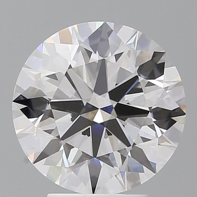 4.03 Carat Round Shaped, Ideal Cut, E Color, VVS2 Clarity, IGI Certified Lab Grown Diamond