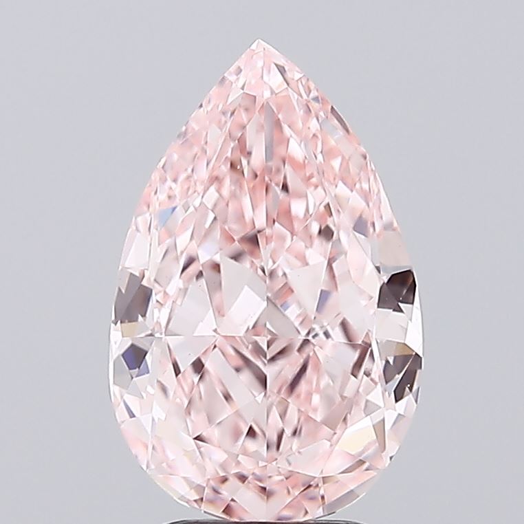 2.12 Carat Pear Shaped, Excellent Cut, VVS2 Clarity, IGI Certified Lab Grown Diamond