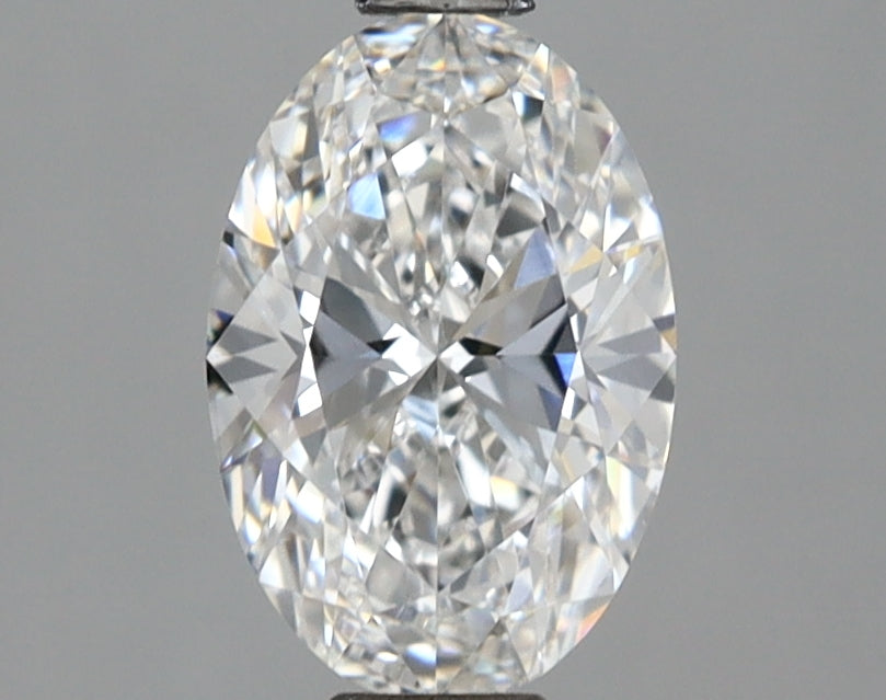 1.16 Carat Oval Shaped, Ideal Cut, D Color, VVS2 Clarity, IGI Certified Lab Grown Diamond