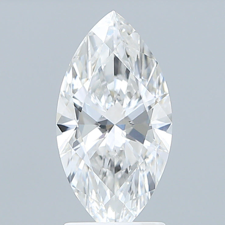 1.98 Carat Marquise Shaped, Ideal Cut, E Color, VVS2 Clarity, IGI Certified Lab Grown Diamond